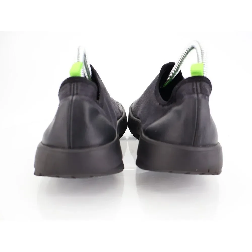 Oofos OOmg Eezee Shoes Men’s Size 9 Black Slip On Comfort Sneakers